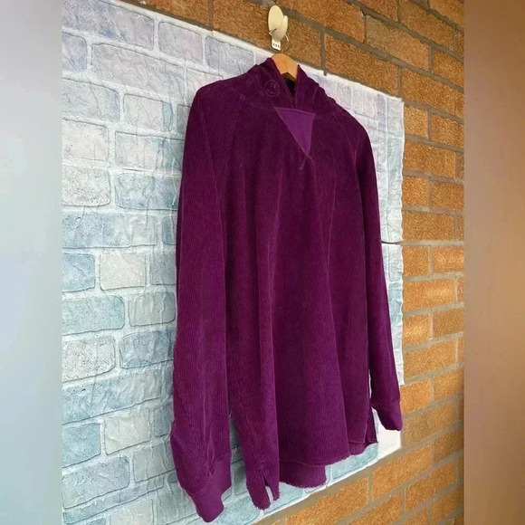 Drew House Corduroy Hoodie in purple size medium/Large - Picture 6 of 13